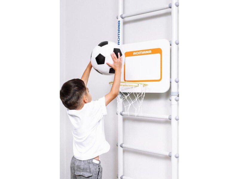 Basketball hoop for swedish walls