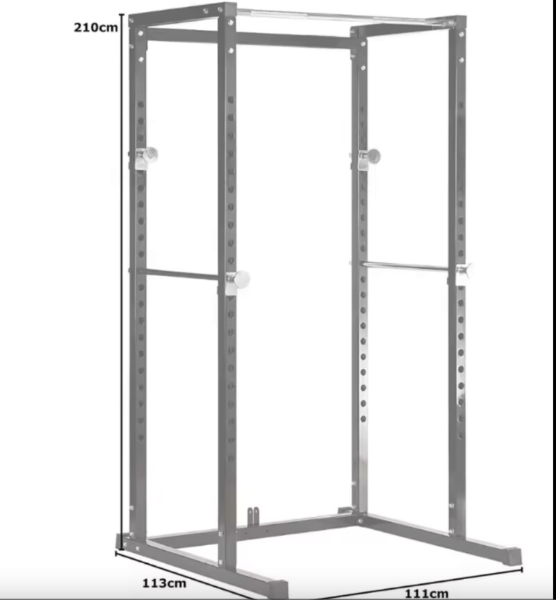 Squat, barbell rack 210x113x11 cm