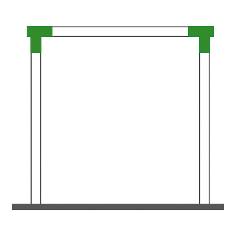 Universal hardware for rectangular wooden constructions, KBT