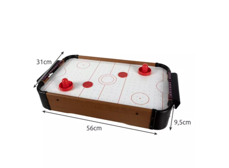 Air hockey table for children, 9,5x31x56 cm