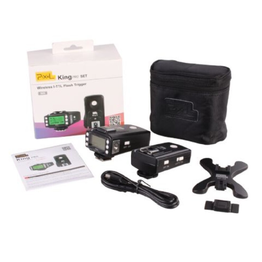 Pixel i-TTL Radio Trigger Set King Pro for Nikon B-3931135 Studio