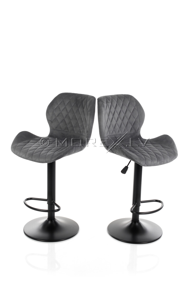 Bar chairs B0051 grey 2 pcs.