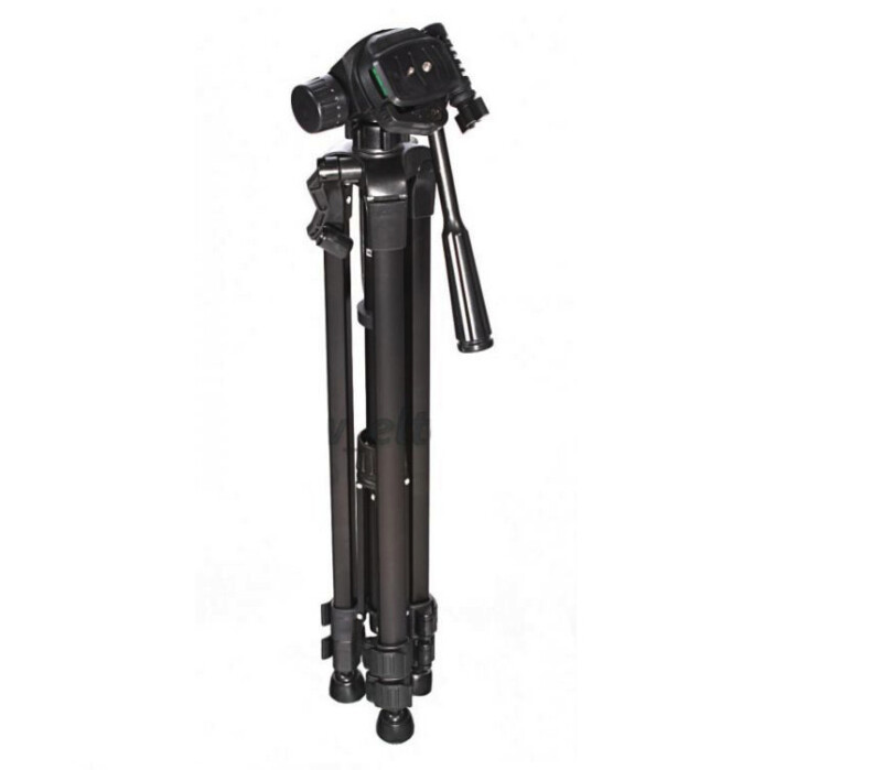 Statīvs fotokamerai Tripod 3D 146cm ar telefona turētāju un futlāri, ST-520 (foto_04100)