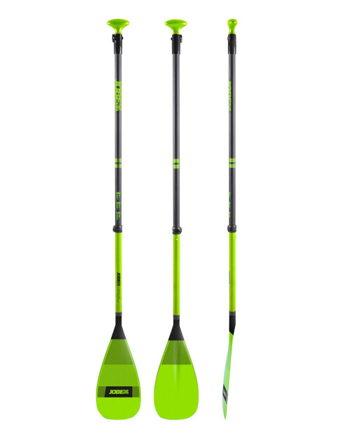 Airis SUP dēlim Jobe Fiberglass, laima, 3-līmeņu, 180-220 cm