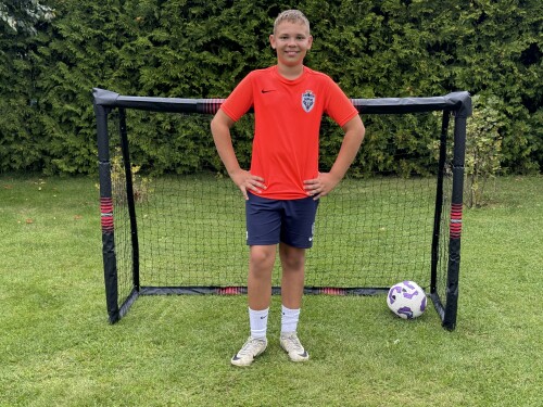 Football goal, 180x120x60 cm - used for one photo shoot!