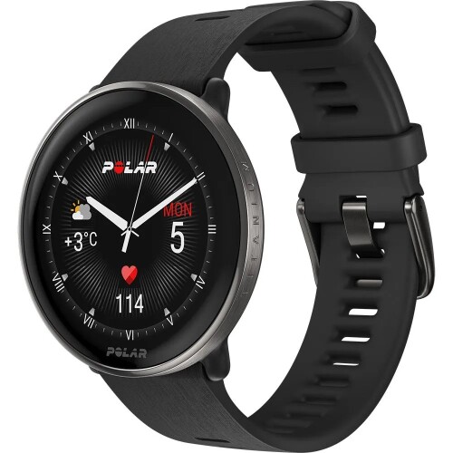 Спортивные часы POLAR IGNITE 3 TITANIUM BLACK, S-L