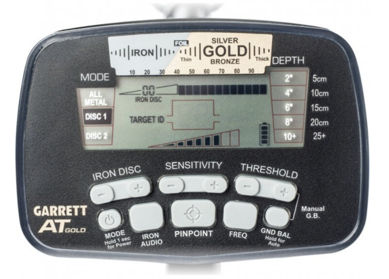 Metāla detektors Garrett AT GOLD 5x8''