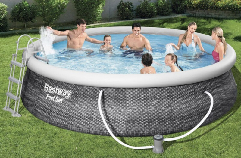 Baseins Bestway 57372 Fast Set 457x84 cm Pool Set