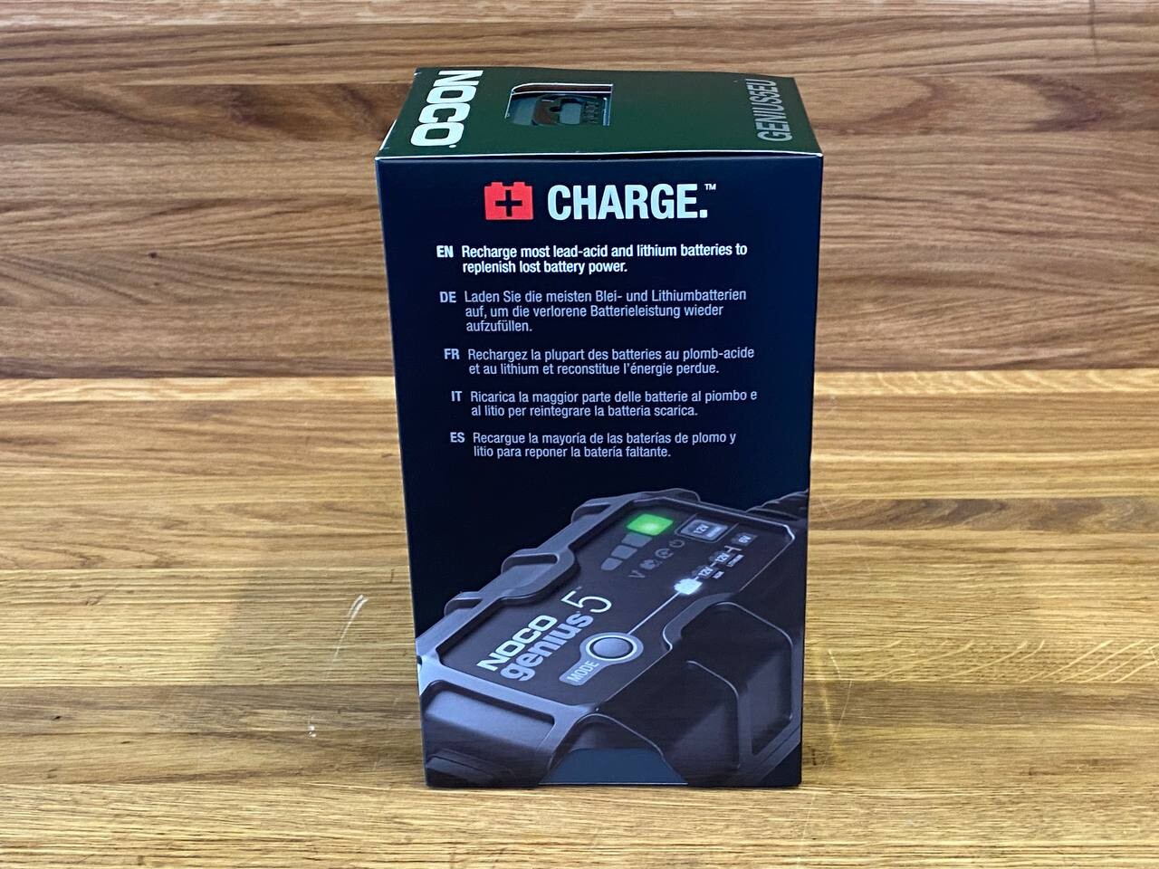 Noco Genius5 smart battery charger 6/12V 5A GENIUS5EU Boat battery Charger  pirkti internetu, prekė pristatoma nurodytu adresu, užsakykite, parduotuvė  Rygoje